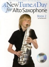 A New Tune a Day Book 2 : Alto Saxophone published by Boston (Book & CD)