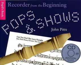 Recorder from the Beginning: Pops and Shows - Pupil Book published by Chester (Book & CD)