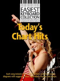Easiest Keyboard Collection : Todays Chart Hits published by Wise