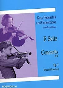 Seitz: Concerto in D Opus 7 for Violin published by Bosworth