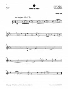 Rae: Easy Jazzy Duets Flute published by Universal Edition