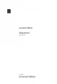 Berio: Sequenza I for Solo Flute published by Universal