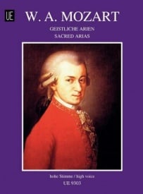 Mozart: 13 Sacred Arias for High Voice published by Universal