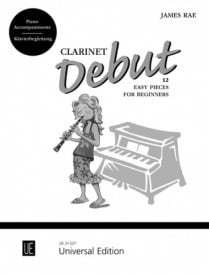 Rae: Debut for Clarinet published by Universal (Piano Accompaniment)