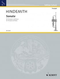 Hindemith: Sonate for Trumpet published by Schott