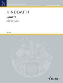 Hindemith: Sonata for Tuba published by Schott