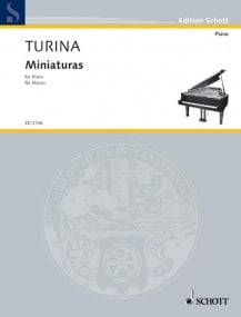 Turina: Miniatures Op 52 for Piano published by Schott