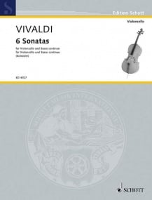 Vivaldi: 6 Sonatas for Cello published by Schott
