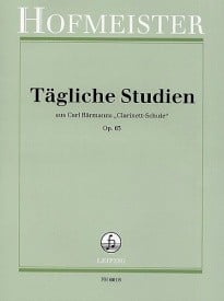 Baermann: Daily Studies Opus 63 for Clarinet published by Hofmeister
