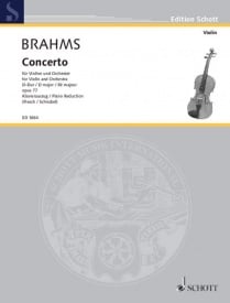 Brahms: Concerto in D Opus 77 for Violin published by Schott