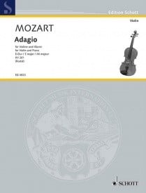 Mozart: Adagio K261 for Violin published by Schott