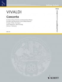 Vivaldi: Concerto No 1 F major Opus 10 No 1 ''La tempesta di mare'' RV433 for Flute published by Schott