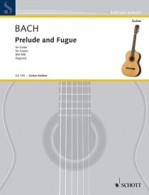 Bach: Prelude and Fugue in D major BWV 998  for Guitar published by Schott