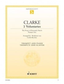 Clarke: 2 Voluntaries for Trumpet published by Schott