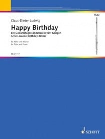 Ludwig: Happy Birthday (Variations) for Flute published by Schott