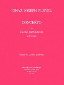 Pleyel: Concerto in C for Clarinet published by Musica Rara