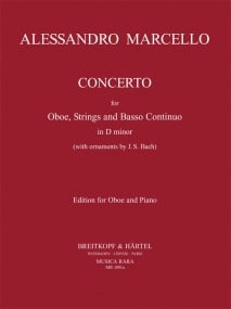 Marcello: Concerto in D Minor for Oboe published by Musica Rara