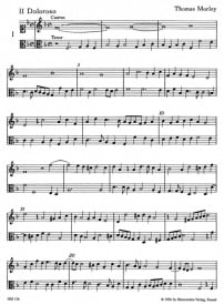 Morley: Nine Fantasias for Viola da Gamba published by Barenreiter