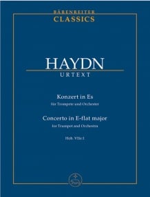 Haydn: Concerto for Trumpet in Eb (Hob.VIIe:1) (Study Score) published by Barenreiter