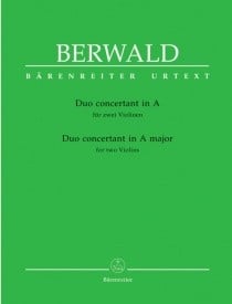 Berwald: Duo Concertant in A published by Barenreiter