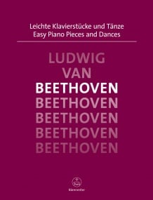 Beethoven: Easy Piano Pieces And Dances published by Barenreiter