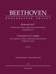 Beethoven: Concerto in C Opus 56 'Triple concerto' published by Barenreiter