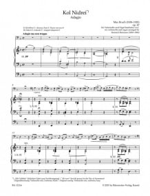 Jewish Prayer - Arrangements for Viola  or Cello & Organ published by Barenreiter