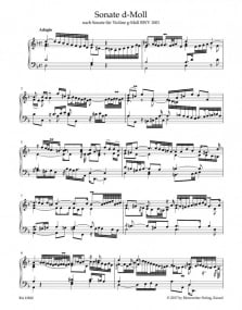 Bach: Suites, Partitas, Sonatas for Harpsichord published by Barenreiter