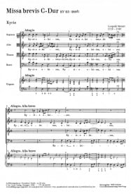 Mozart: Missa Brevis in C K115 published by Carus Verlag - Score
