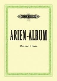 Aria Album for Baritone & Bass published by Peters