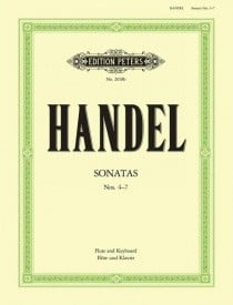 Handel: Sonatas Volume 2 for Flute published by Peters