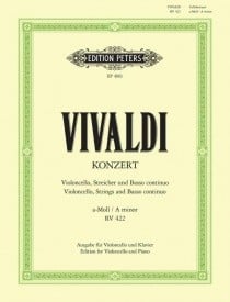 Vivaldi: Concerto in A Minor RV442 for Cello published by Peters Edition