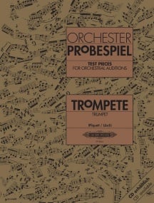 Test Pieces for Orchestral Auditions for Trumpet published by Peters Edition