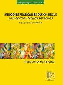 20th Century French Art Songs (Mlodies franaises du XXe Sicle) Medium/Low published by Durand