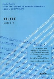 Sparke: Scales and Arpeggios Grade 1 to 8 for Flute published by Studio Music