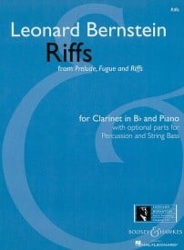Bernstein: Riffs from Prelude, Fugue and Riffs for Clarinet published by Boosey & Hawkes