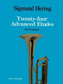 Hering: 24 Advanced Etudes for Trumpet published by Carl Fischer