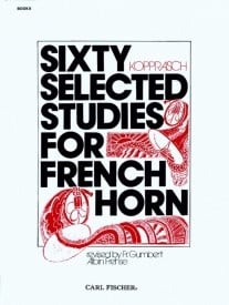 Kopprasch: 60 Selected Studies 2 for French Horn published by Carl Fischer