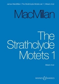 Macmillan: Strathclyde Motets Set 1 published by Boosey & Hawkes