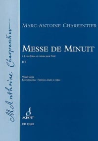 Charpentier: Messe de Minuit (Weinachtsmesse) published by Schott - Vocal Score