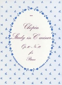 Chopin: Etude in C minor Opus 10 No 12 (Revolution) for Piano published by Stainer & Bell
