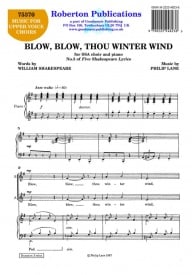Lane: Blow Blow Thou Winter Wind SSA published by Roberton