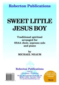 Neaum: Sweet Little Jesus Boy SSAA published by Roberton