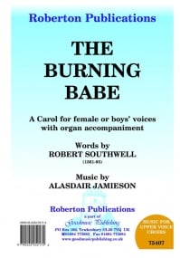 Jamieson: Burning Babe 2pt published by Roberton