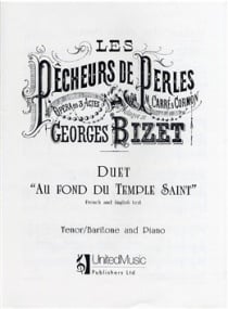 Bizet: Au fond du temple saint (The Pearl Fishers Duet) published by UMP