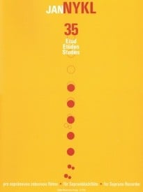 Nykl: 35 Studies for Soprano Recorder published by Barenreiter