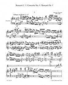 Martinu: Concerto for Violin and Orchestra no. 1 H 226 published by Barenreiter