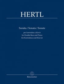 Hertl: Sonata for Double Bass and Piano published by Barenreiter