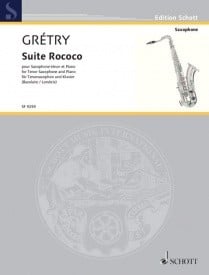 Gretry: Suite Rococo for Cello or Tenor Saxophone published by Schott