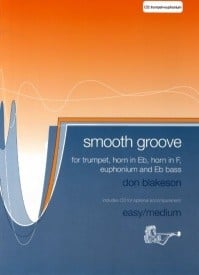 Blakeson: Smooth Groove for Trumpet published by Brasswind (Book & CD)